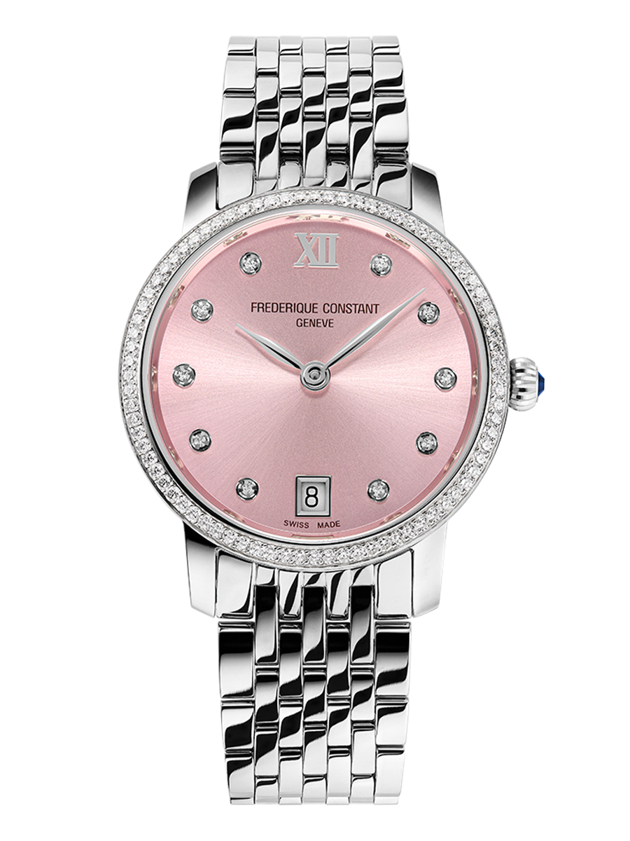 Classics Slimline Ladies Watch FC-220LPD1SD26B | Frederique Constant